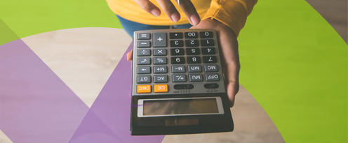Employer using calculator 