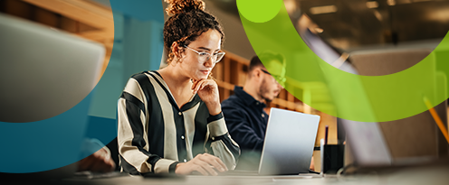 Woman on laptop