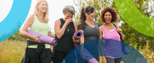 Group of women laughing